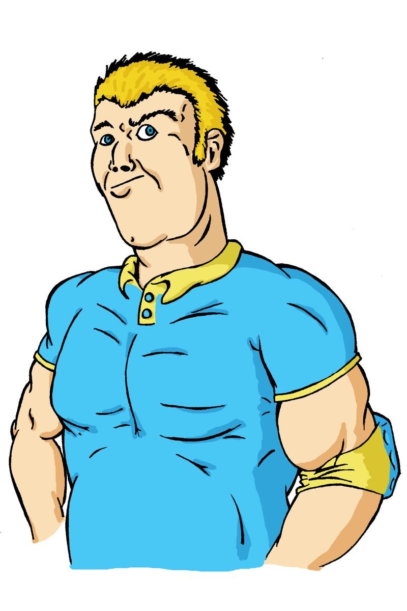 Caricature of Christopher Anthony